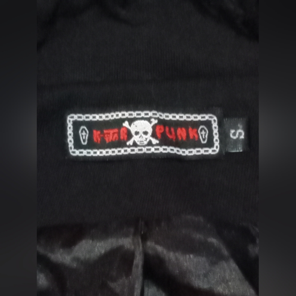 EXTREMELY RARE Women'sVintage K Star Punk/ MVDGirls bondage jacket in size small - Picture 3 of 3